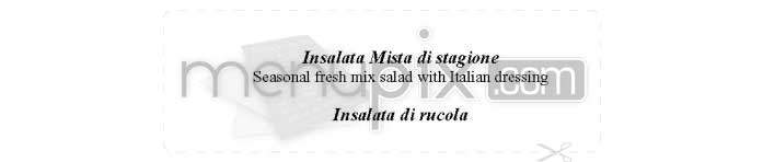 Da Silvano - New York, NY menu_pic