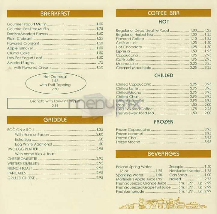 Deli Plus - Montreal, QC menu_pic