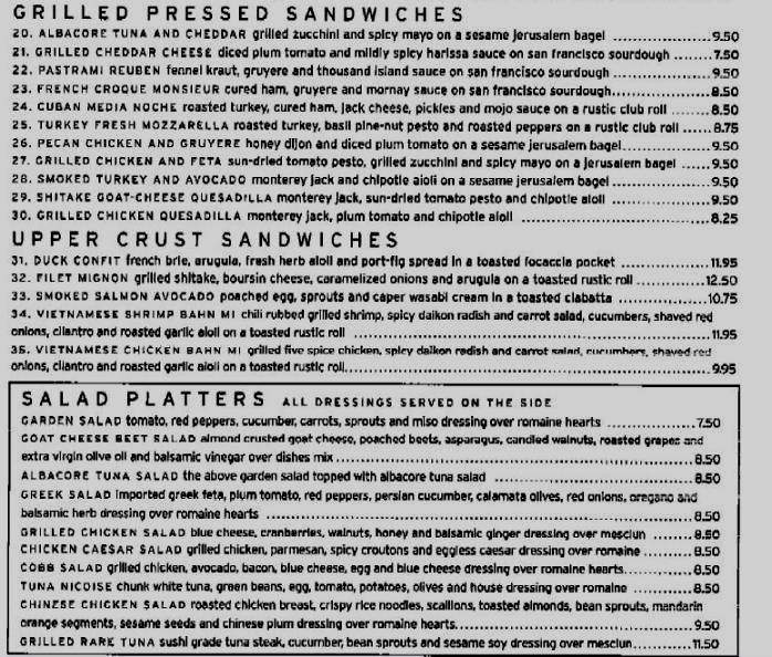 Dishes - New York, NY menu_pic