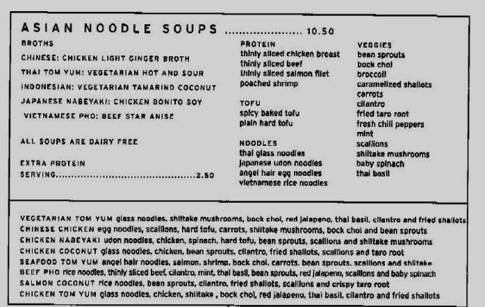 Dishes - New York, NY menu_pic
