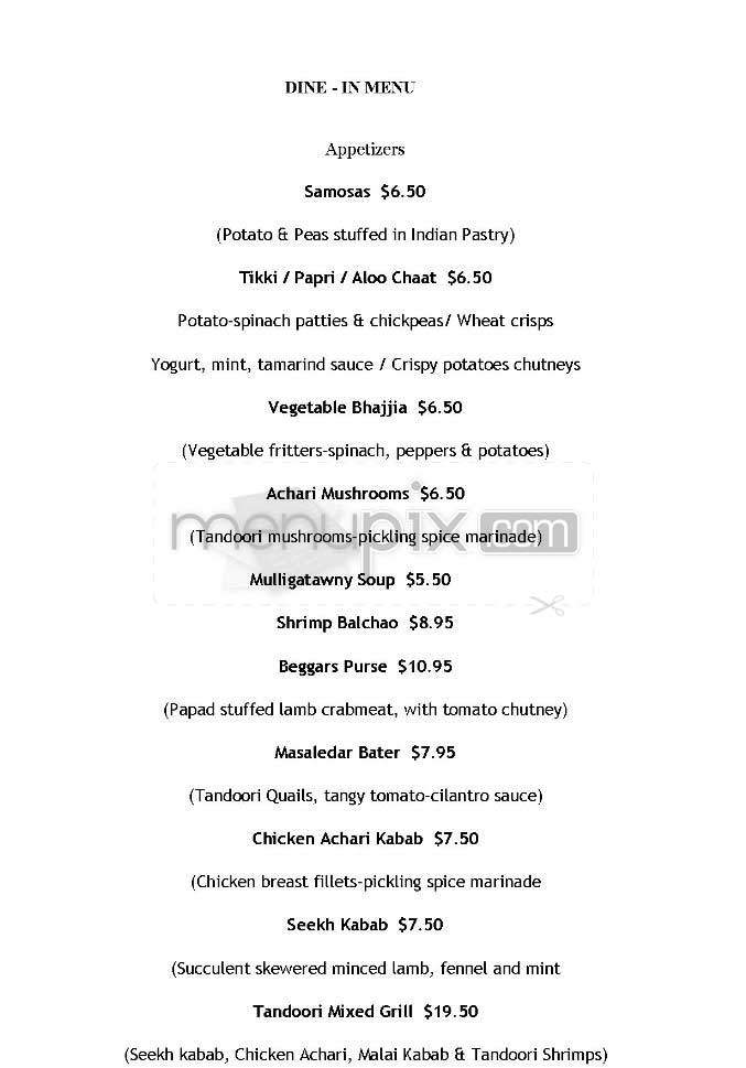 Diwan - New York, NY menu_pic