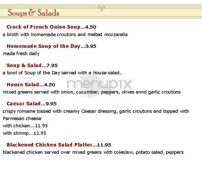 Doherty's Pub - New York, NY menu_pic