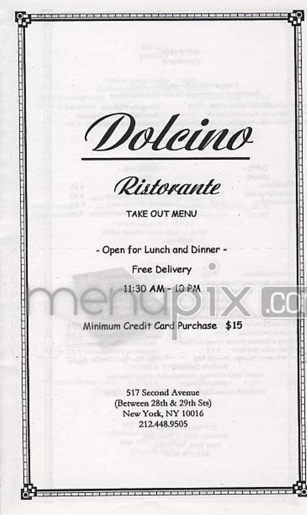 /300996/Dolcino-New-York-NY - New York, NY