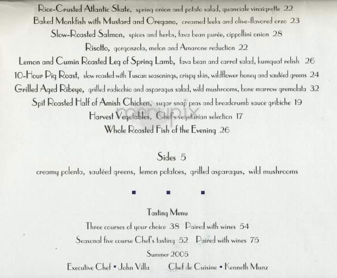 Dominic - New York, NY menu_pic