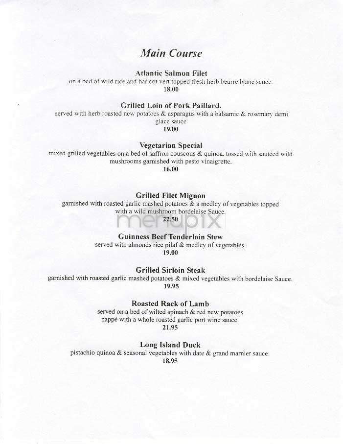 Druids - New York, NY menu_pic