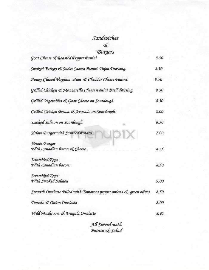 Druids - New York, NY menu_pic