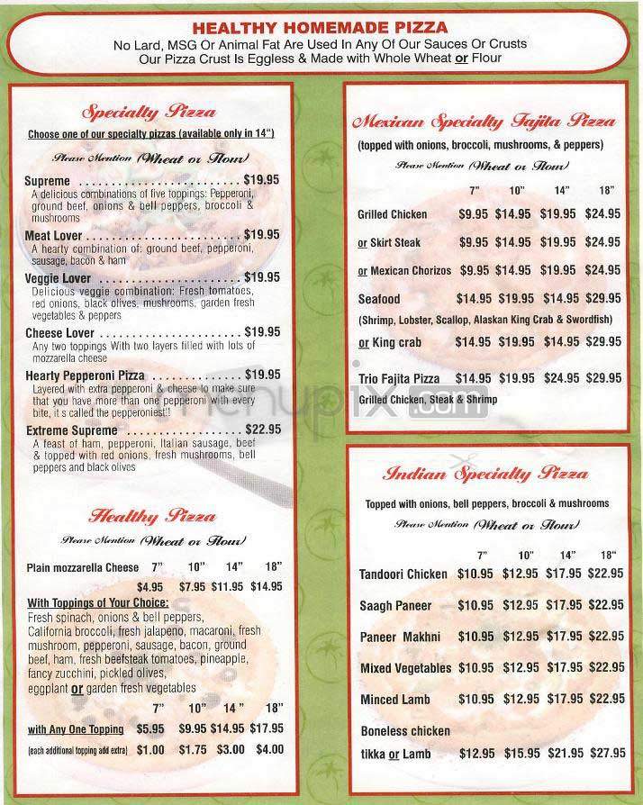 El Nido's - New York, NY menu_pic