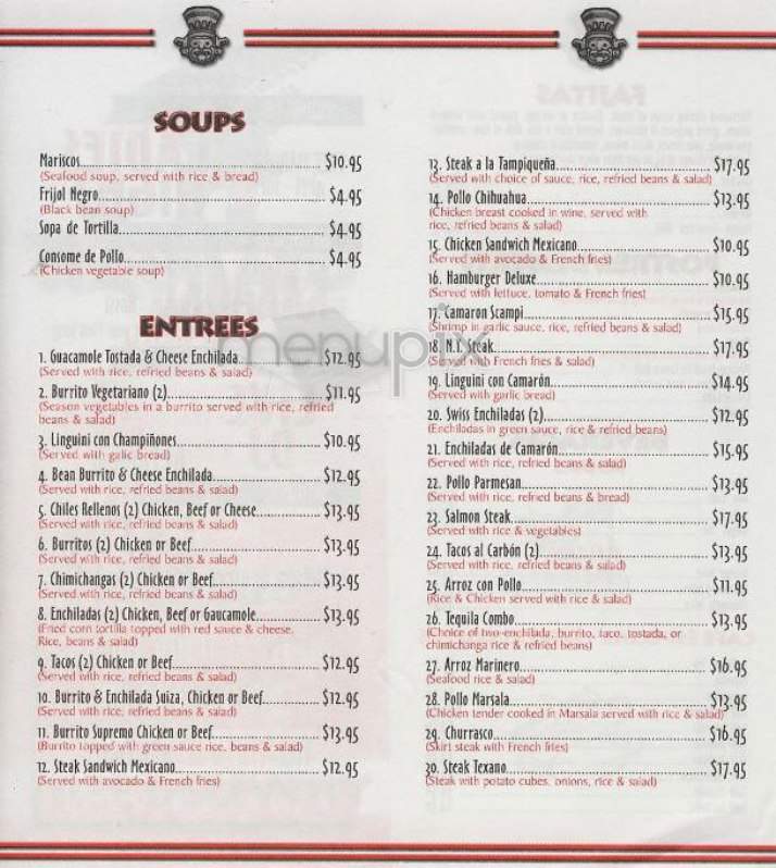 El Tequilazo - New York, NY menu_pic