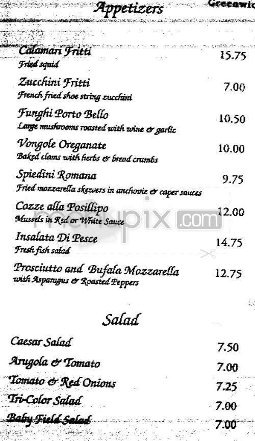Ennio & Michael Ristorante - New York, NY menu_pic