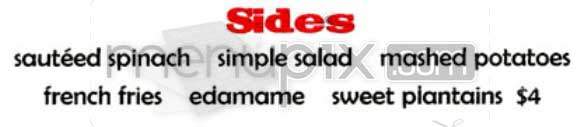 Essex - New York, NY menu_pic