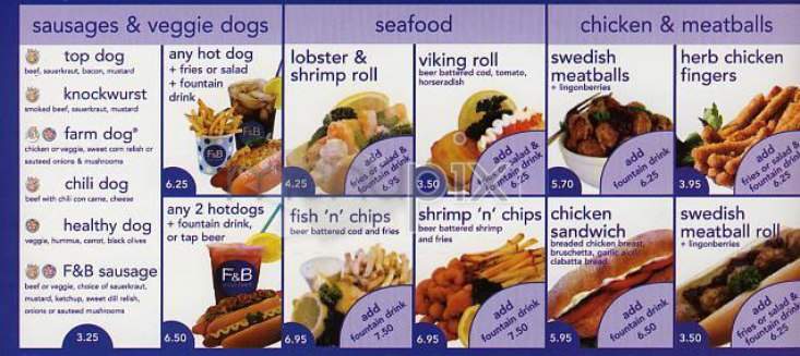 F & B Gudt Food - New York, NY menu_pic