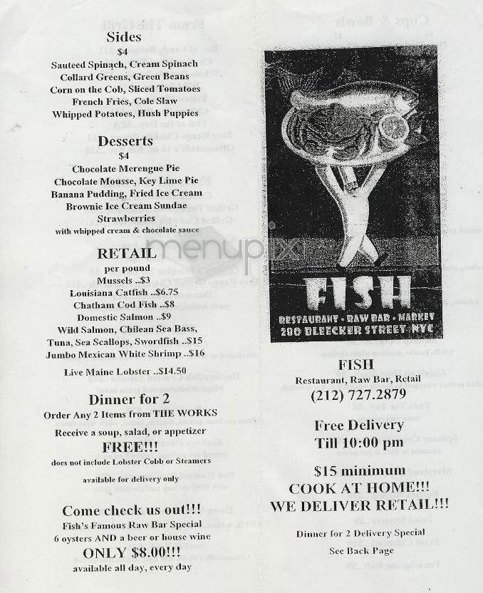 /301168/Fish-New-York-NY - New York, NY