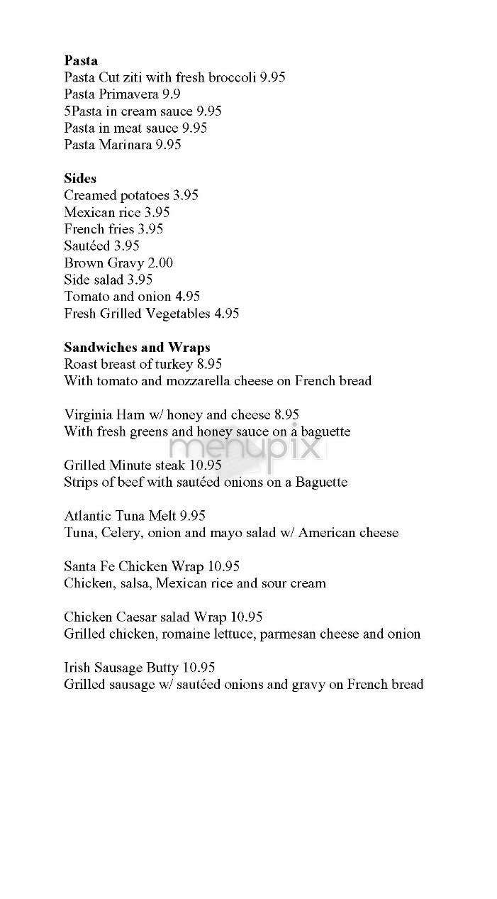 O'Flaherty's - New York, NY menu_pic