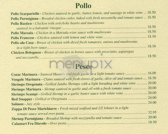 Florio's - New York, NY menu_pic