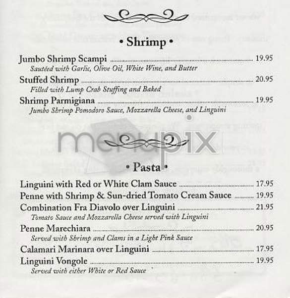 The Famous Oyster Bar - New York, NY menu_pic