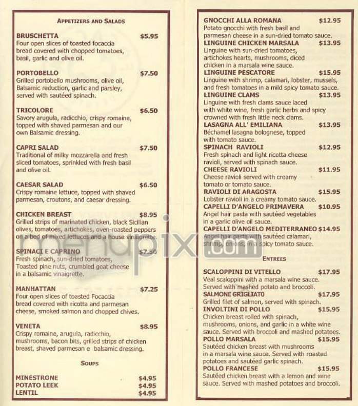 Focaccia Fiorentina - New York, NY menu_pic