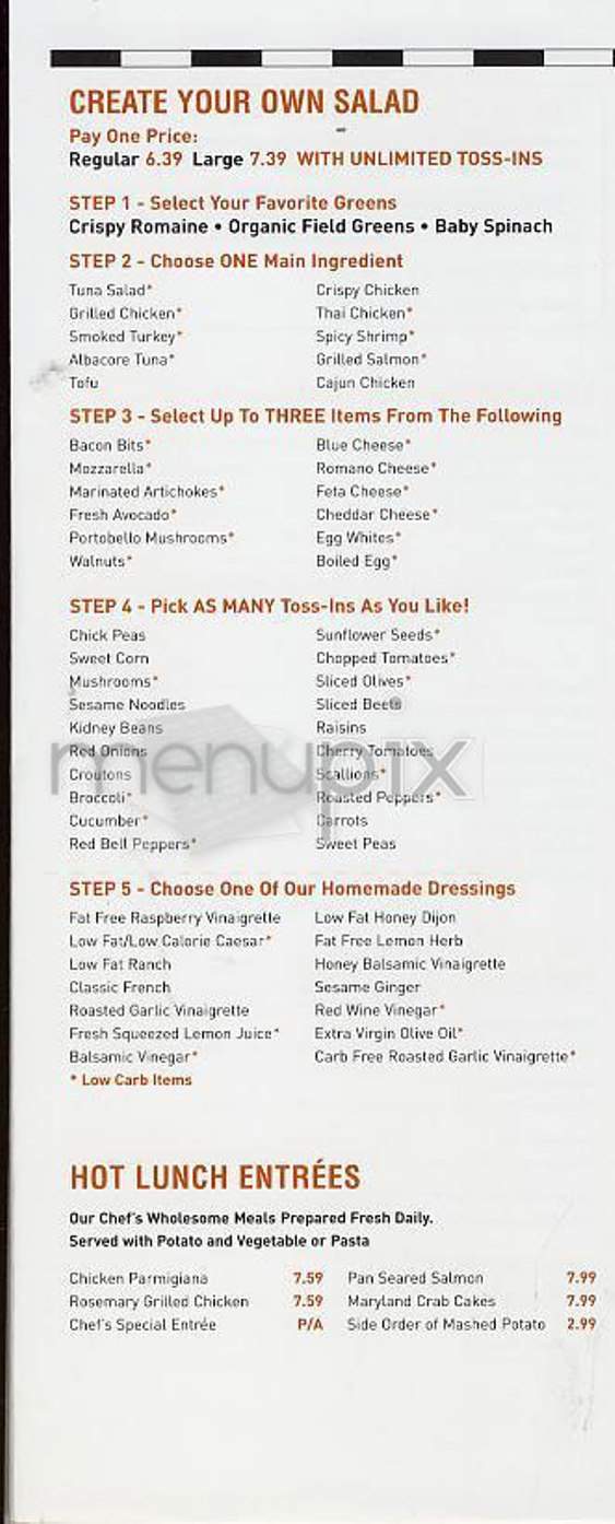 Food Exchange - New York, NY menu_pic