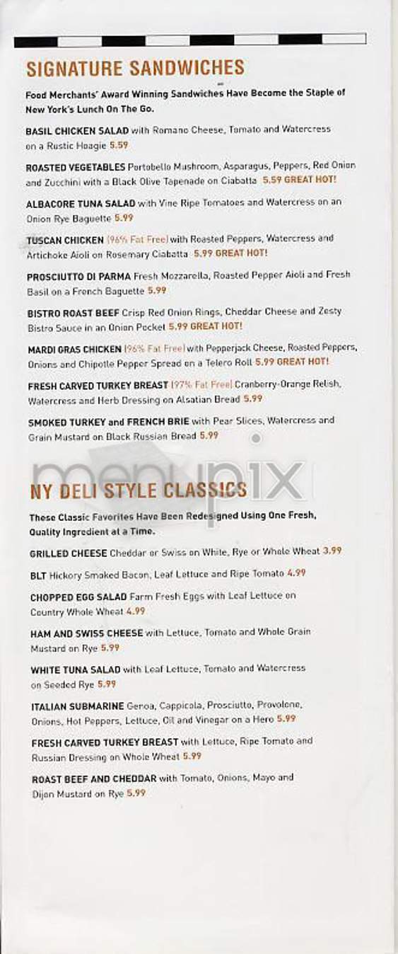 Food Exchange - New York, NY menu_pic