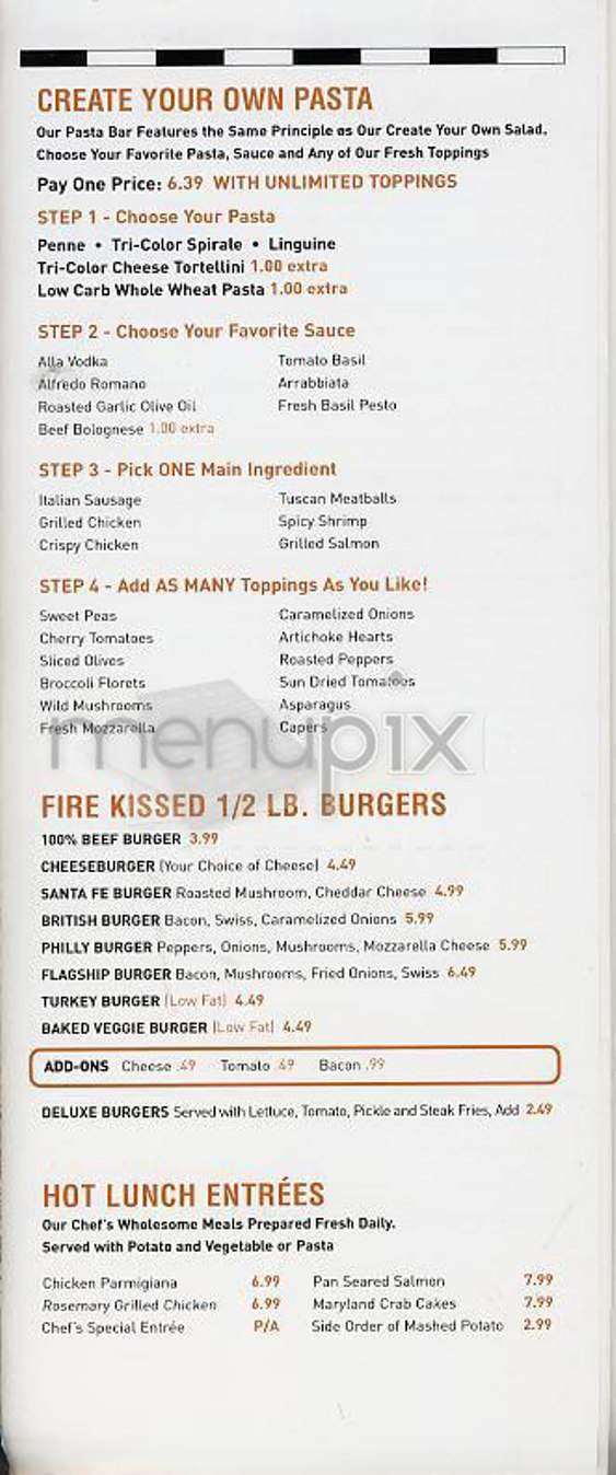 Food Exchange - New York, NY menu_pic