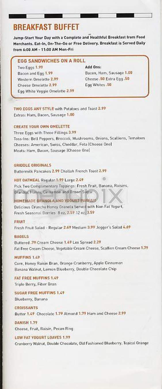 Food Exchange - New York, NY menu_pic