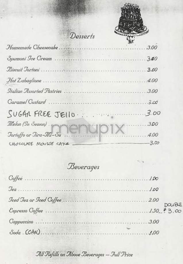 Forlini's - New York, NY menu_pic