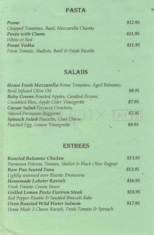 Four L's Bar & Grill - Hoboken, NJ menu_pic
