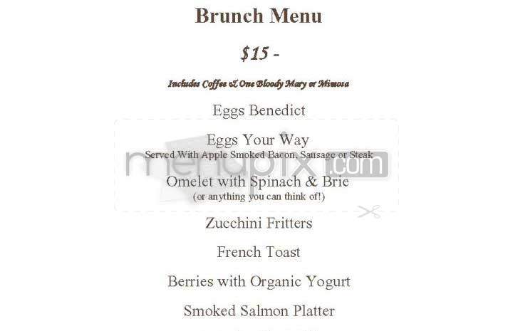 Frank's - New York, NY menu_pic