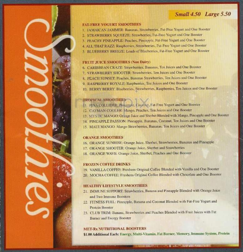 Fresh Food Kitchen - New York, NY menu_pic