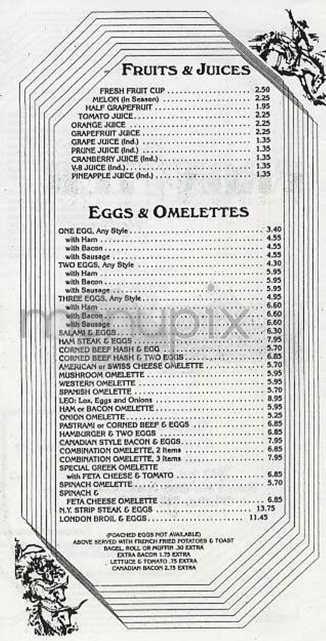 Frontier - New York, NY menu_pic