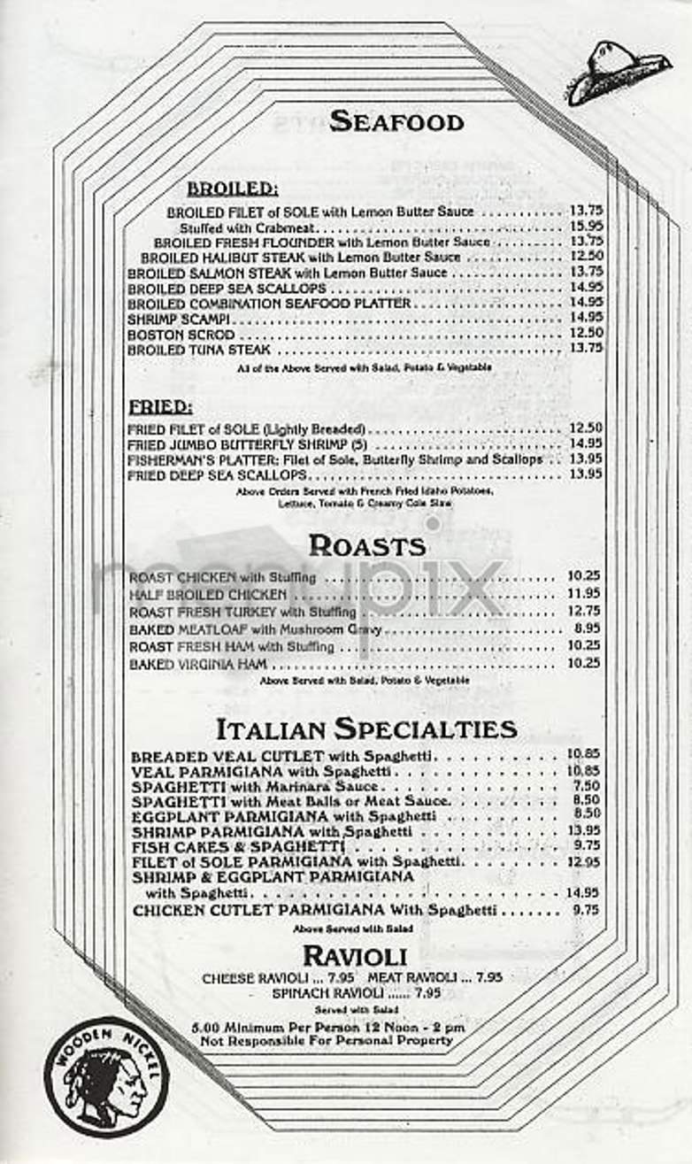 Frontier - New York, NY menu_pic