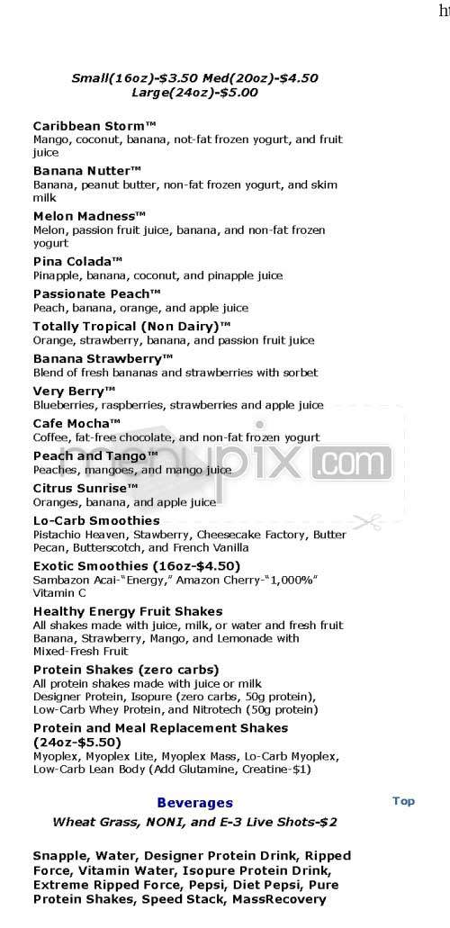 Fuel - New York, NY menu_pic
