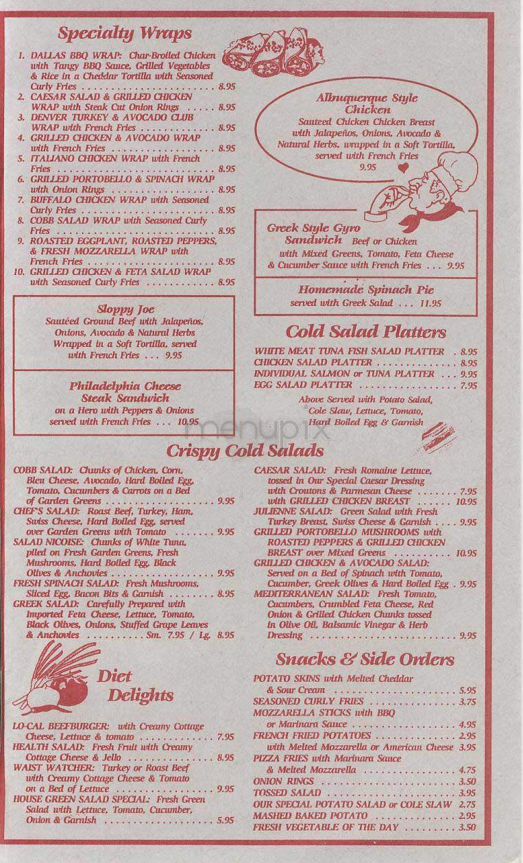 Galaxy Cafe - New York, NY menu_pic