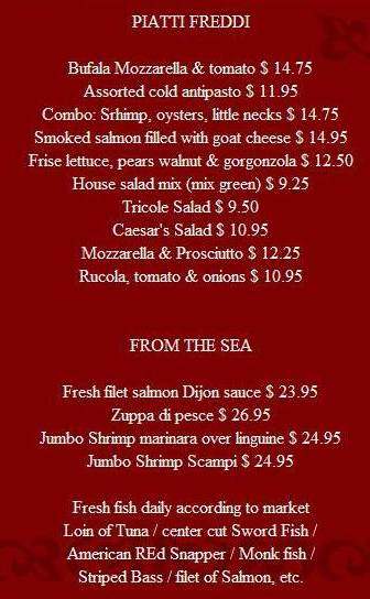 Giovanni's Atrium - New York, NY menu_pic