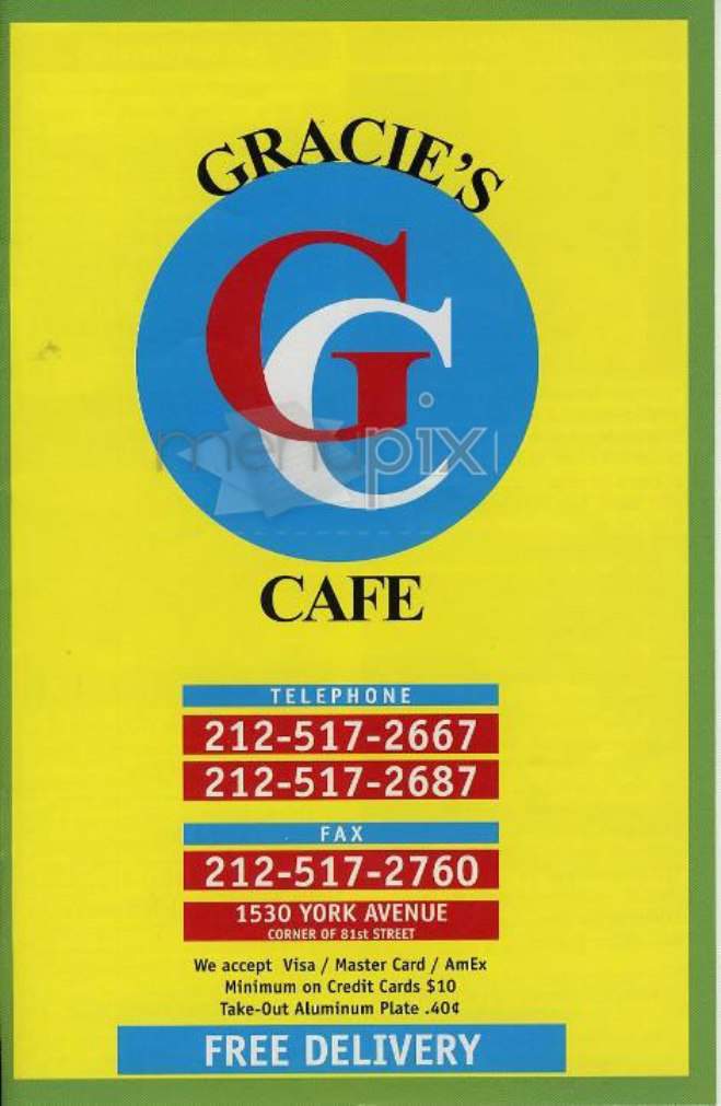 /301332/Gracies-Cafe-New-York-NY - New York, NY