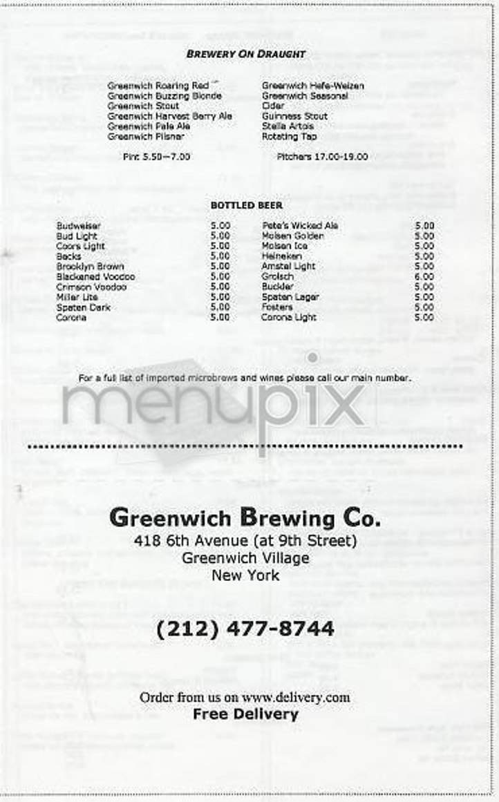 /301356/Greenwich-Brewing-Co-New-York-NY - New York, NY
