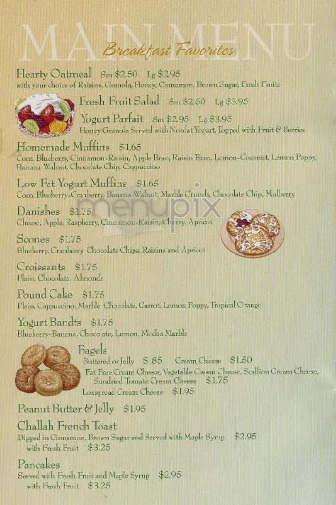 Grand Cafe Trendy Cafe - New York, NY menu_pic