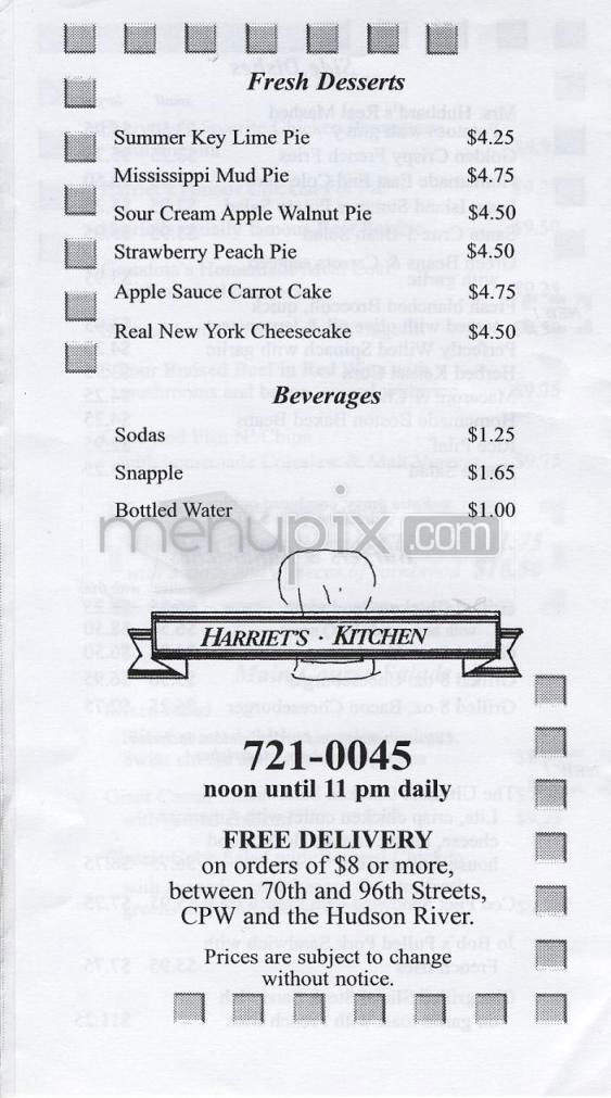 /301405/Harriets-Kitchen-New-York-NY - New York, NY