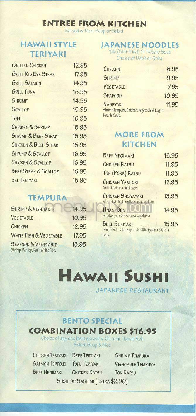 /305794/Hawaii-Sushi-New-York-NY - New York, NY