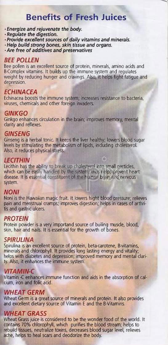 Health King - New York, NY menu_pic