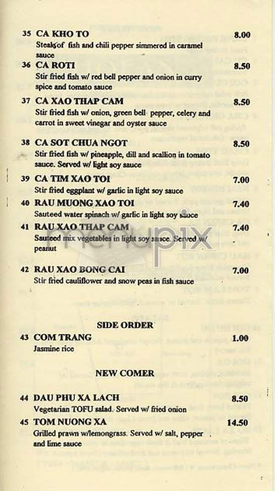 Hoi An - New York, NY menu_pic
