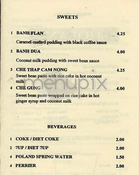 Hoi An - New York, NY menu_pic