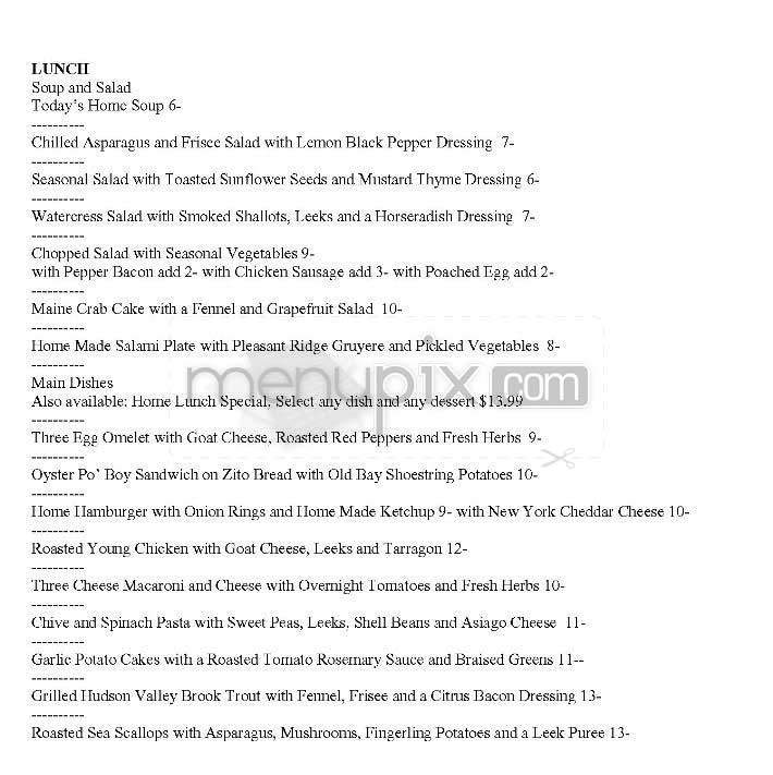 Home - New York, NY menu_pic