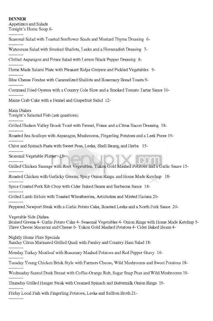 Home - New York, NY menu_pic