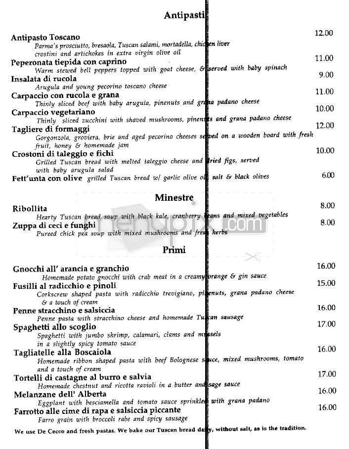 I Coppi - New York, NY menu_pic