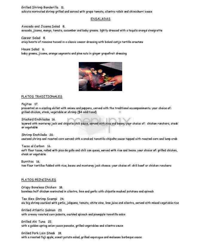 Iguana New York - New York, NY menu_pic
