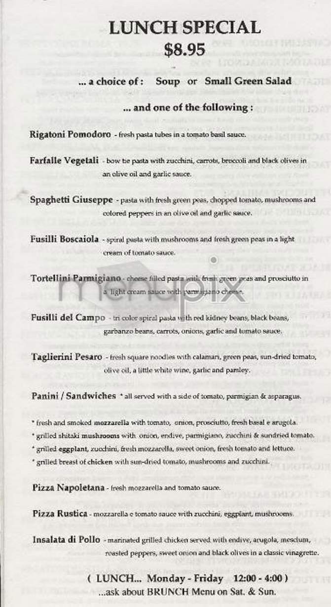 II Corallo - New York, NY menu_pic