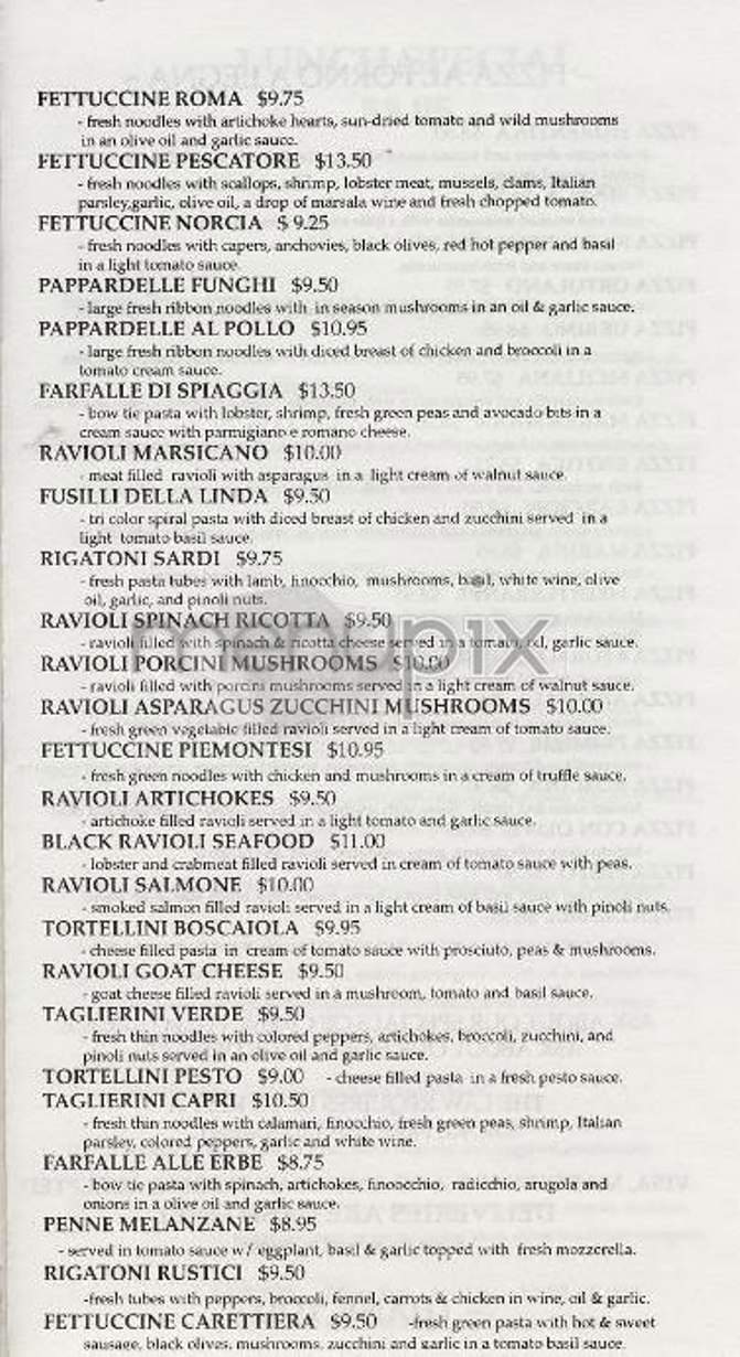 II Corallo - New York, NY menu_pic