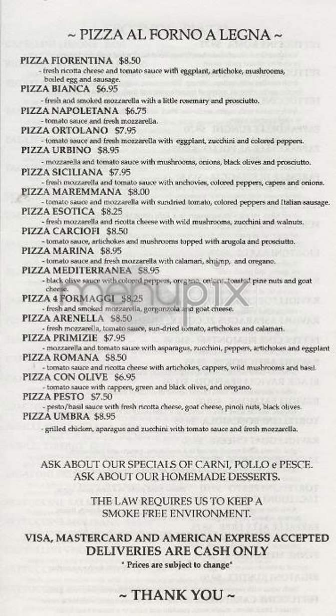 II Corallo - New York, NY menu_pic