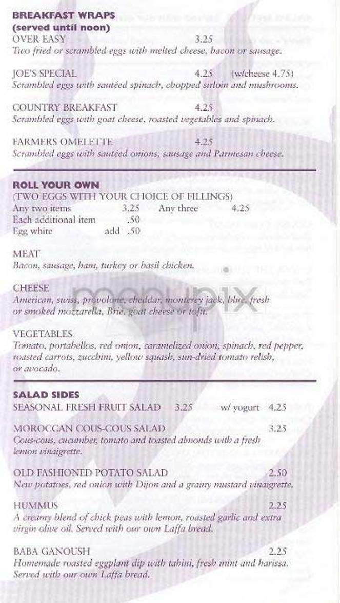 It's A Wrap - New York, NY menu_pic