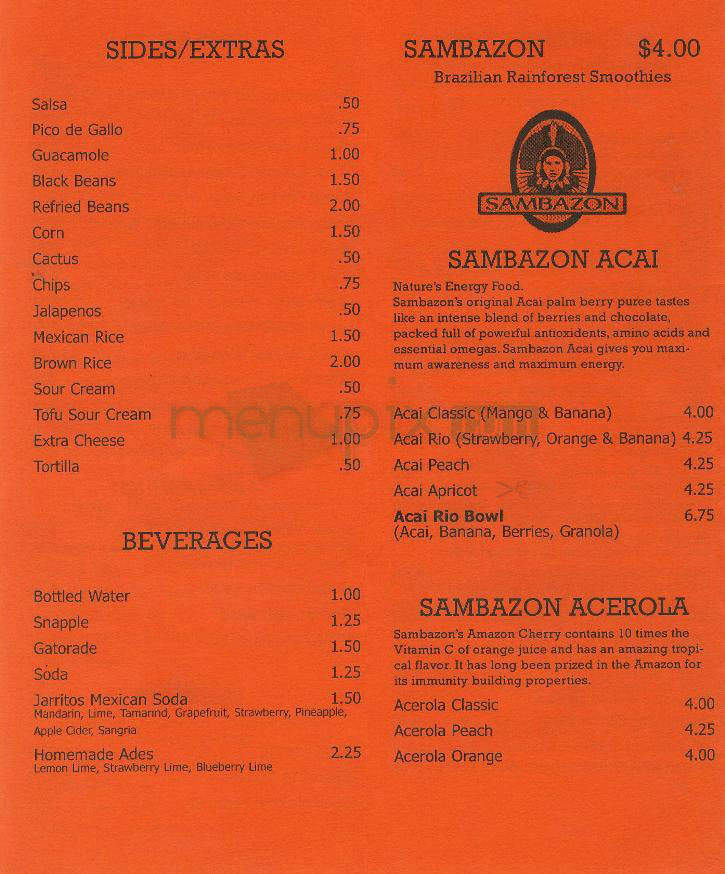 Bubby's Burritos - Jersey City, NJ menu_pic